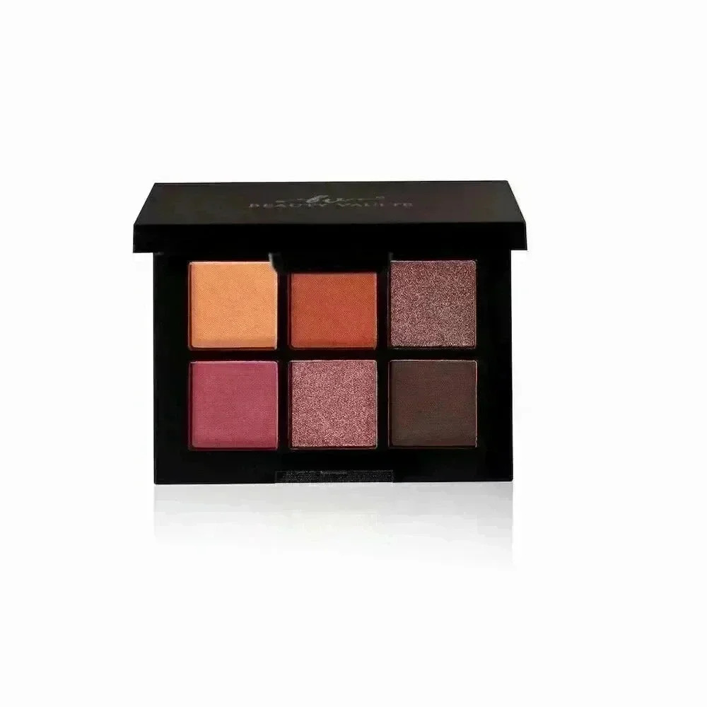Beauty Vaulte Regal Eyeshadow Palette Matte Warm Orange Deep Brown
